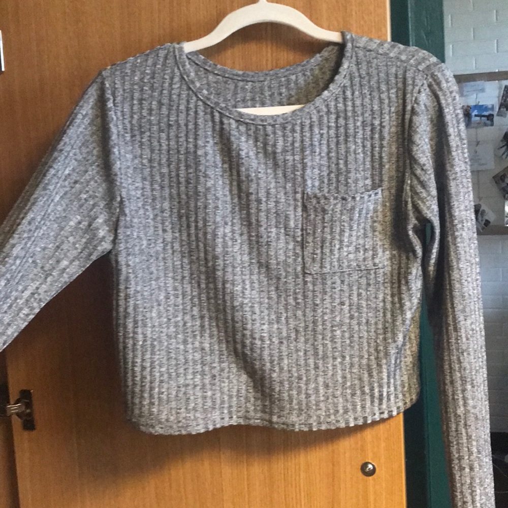 Crop top long sleeve